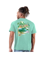 Margaritaville Men's Mint Philadelphia Eagles Time Flies T-Shirt