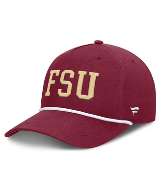 Fanatics Men's Garnet Florida State Seminoles Foul Ball Rope Adjustable Hat