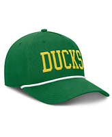 Fanatics Men's Green Oregon Ducks Foul Ball Rope Adjustable Hat