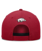 Fanatics Men's Cardinal Arkansas Razorbacks Foul Ball Rope Adjustable Hat