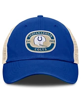 Top of the World Men's Royal Indianapolis Colts Team Patch Adjustable Hat