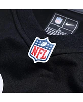 Men's Nike Troy Polamalu Black Pittsburgh Steelers Retired Player Game Jersey