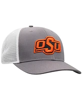 Top of the World Men's Gray Oklahoma State Cowboys Trucker Adjustable Hat