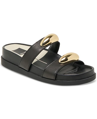 Dolce Vita Women's Satine Jewelry Double Band Bracelet Footbed Sandals