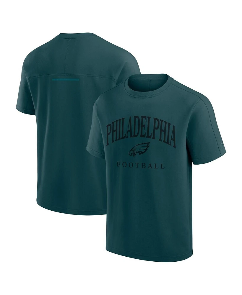 Fanatics Men's and Women's Midnight Green Philadelphia Eagles Elements Flex Tri-Blend T-Shirt