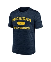 Jordan Men's Navy Michigan Wolverines Velocity Mascot Performance T-Shirt