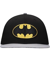 Lids Men's and Women's Black Batman Comic Undervisor Snapback Hat