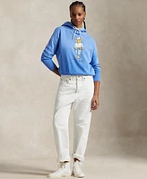 Polo Ralph Lauren Women's Bear Fleece Hoodie Sweatshirt