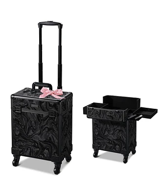 Byootique Rolling Makeup Train Case