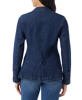 Gloria Vanderbilt Women's Denim Blazer
