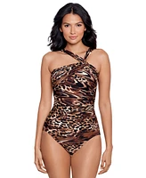 Miraclesuit Women's Ocicat Europa Underwire One Piece Swimsuit