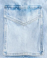 On 34th Women's High Rise Cargo Bermuda Jean Shorts, Exclusively at Macy's