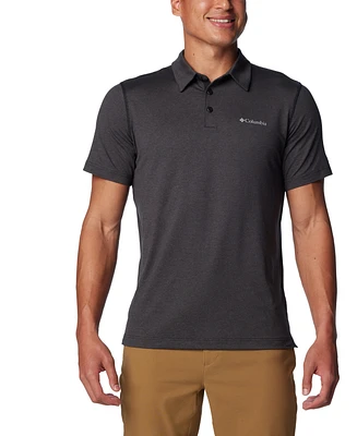 Columbia Men's Carter Short Sleeve Performance Crest Polo