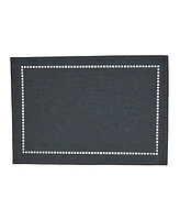 Saro Lifestyle Laser-Cut Hemstitch Placemat, Set of 4