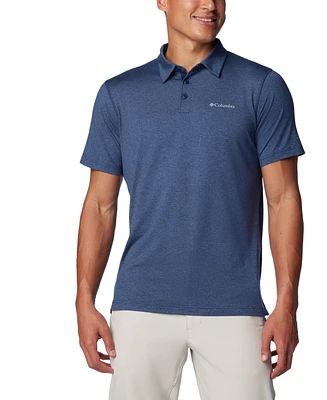 Columbia Men's Carter Short Sleeve Performance Crest Polo