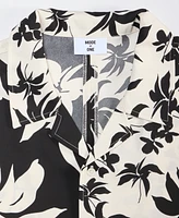 Mode of One Men's Camp Collar Twill Shirt, Exclusively at Macy's