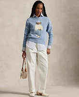 Polo Ralph Lauren Women's Bear Crewneck Sweater