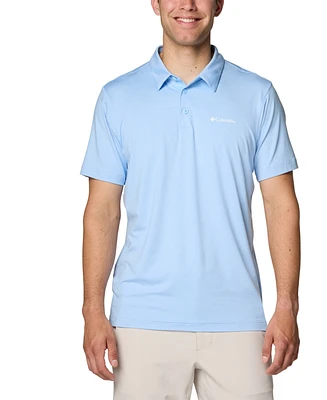 Columbia Men's Carter Short Sleeve Performance Crest Polo