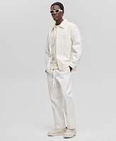 Mode of One Men's Embroidered-Twill Cotton Jacket, Exclusively at Macy's