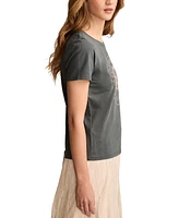 Lucky Brand Women's Los Angeles Floral Classic Tee