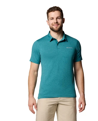 Columbia Men's Carter Short Sleeve Performance Crest Polo