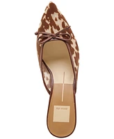 Dolce Vita Women's Cleo Bow Slip-On Kitten-Heel Mules
