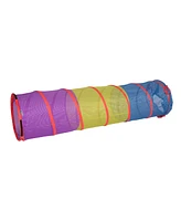 Institutional See-Thru 6FT Tunnel - Blue / Green / Purple