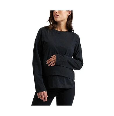 Ripe Maternity Claud Long Sleeve Nursing Top