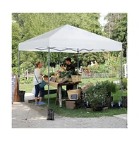 Yaheetech 8x8FT Pop-up Canopy with One-Push-To-Lock Setup Mechanism