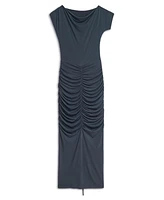 Nocturne Women's Draped Pleated Maxi Dress