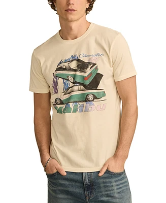 Lucky Brand Men's Chevrolet Malibu Short Sleeve T-Shirt
