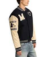 Lucky Brand Men's Mickey Friends Varsity Jacket