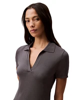 Calvin Klein Jeans Women's Liquid Shine Minidress