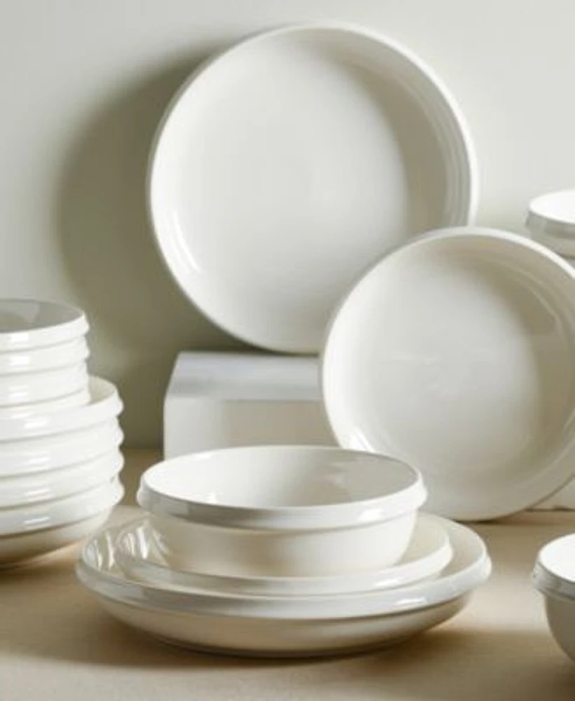 Stone Lain Verso Whiteware Dinnerware Collection