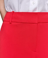 Karl Lagerfeld Paris Women's Bootcut High-Rise Pants