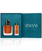 Men's -Pc. Emporio Armani Stronger With You Intensely Eau de Parfum Gift Set