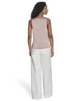 Calvin Klein Women's Twisted-Strap Sleeveless Top