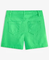 Epic Threads Little & Big Girls Twill Patch-Pocket Shorts, Exclusively at Macy's