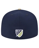 New Era Men's Navy Philadelphia Union 2025 Kickoff 59FIFTY Fitted Hat