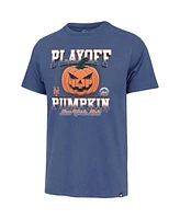 '47 Brand Men's Royal New York Mets 2024 Mlb Postseason Playoff Pumpkin T-Shirt