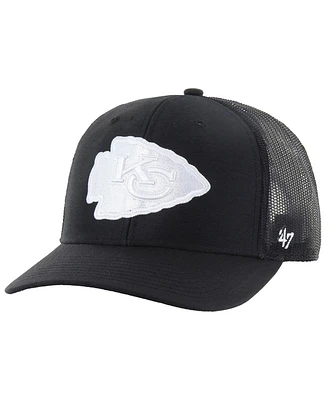 47 Brand Men's Kansas City Chiefs Trucker Adjustable Hat