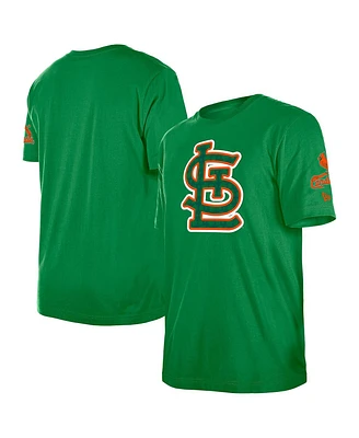 New Era Men's Kelly Green St. Louis Cardinals Patrick's Day Shamrock Fill T-Shirt