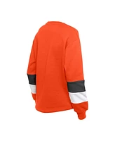 New Era Women's Orange Baltimore Orioles Gameday Crewneck Sweatshirt