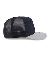 New Era Men's Navy/Gray New York Yankees 2025 Batting Practice 9SEVENTY Stretch-Snap Trucker Hat