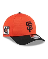 New Era Men's Orange/Black San Francisco Giants 2025 Spring Training 9FORTY Adjustable Hat