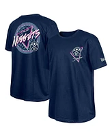 New Era Navy Denver Nuggets Glow-in-the-Dark T-Shirt