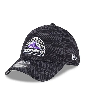 New Era Men's Colorado Rockies 2025 Mlb Clubhouse 39THIRTY Flex Hat