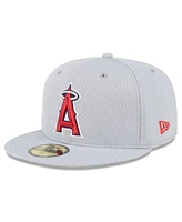 New Era Men's Los Angeles Angels 2025 Mlb Clubhouse 59FIFTY Fitted Hat