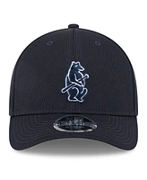 New Era Men's Navy Chicago Cubs 2025 Mlb Clubhouse 9FORTY M-Crown Adjustable Hat