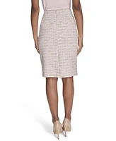 Calvin Klein Women's Tweed Pencil Skirt